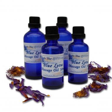Blue Lotus Massage Oil (Nymphaea caerulea)