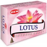 Hem Lotus Incense Cones (10 Cones)
