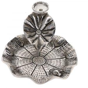Backflow Incense Burner - Lotus 11cm x 6cm